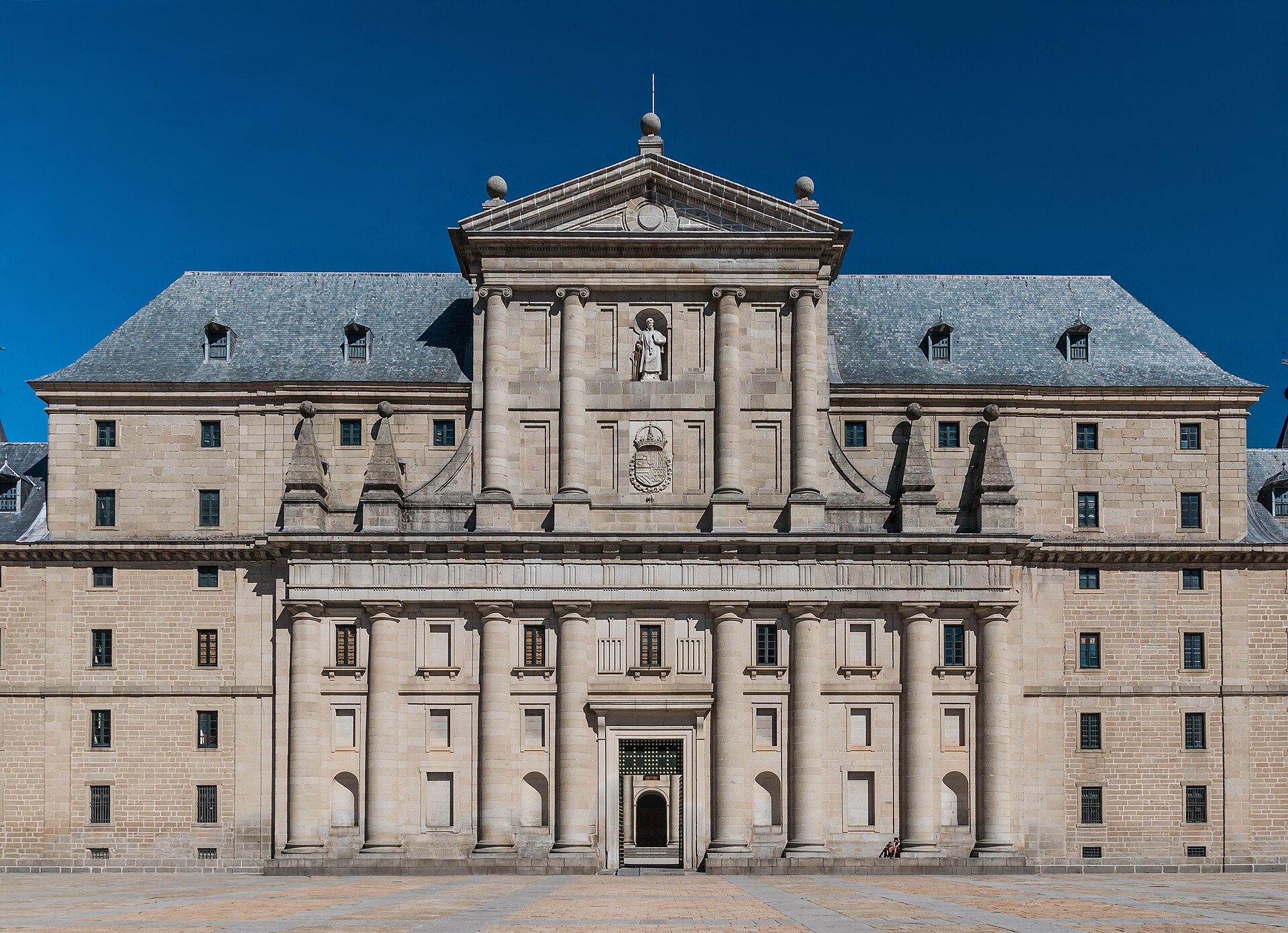 Royal Monastery of San Lorenzo de El Escorial — west facade